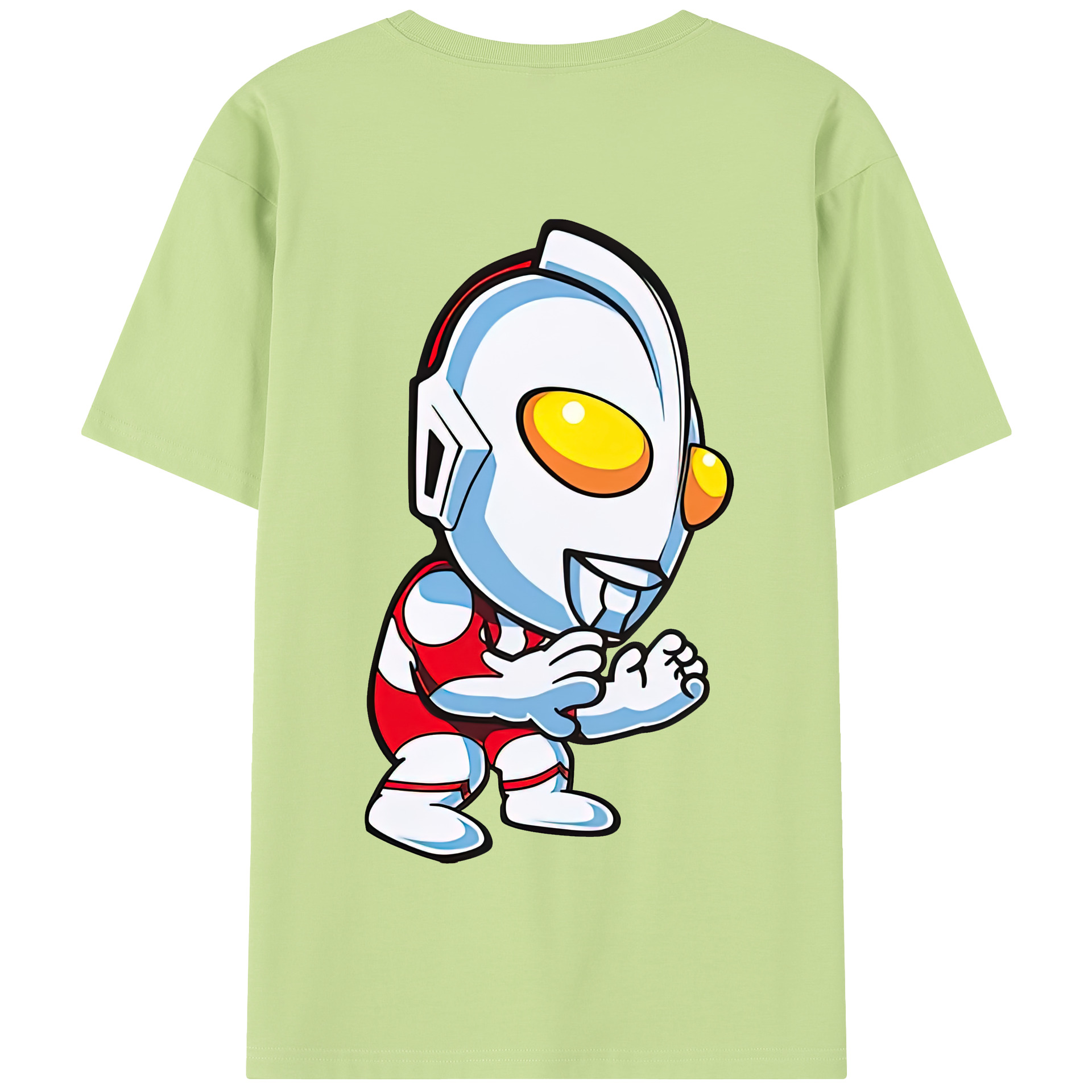 （画像用） ウルトラマン Ultraman 綿100％半袖Tシャツ（背面プリント）